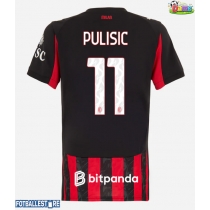 AC Milan Christian Pulisic #11 Hjemmedrakt Dame 2025-26 Kortermet